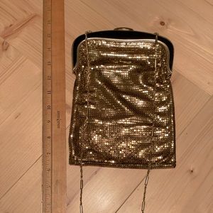 Vintage Whiting and David Gold Mesh Handbag